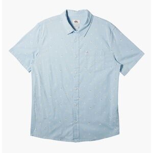 Quick silver floral button down shirt (brand new with tag)